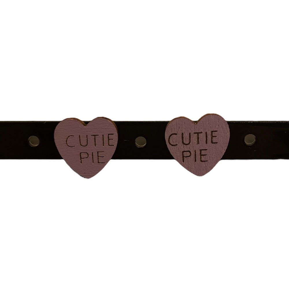 1/29/23*** - 3 for $15 CUTIE PIE heart shaped stud valentines earrings - Picture 1 of 2